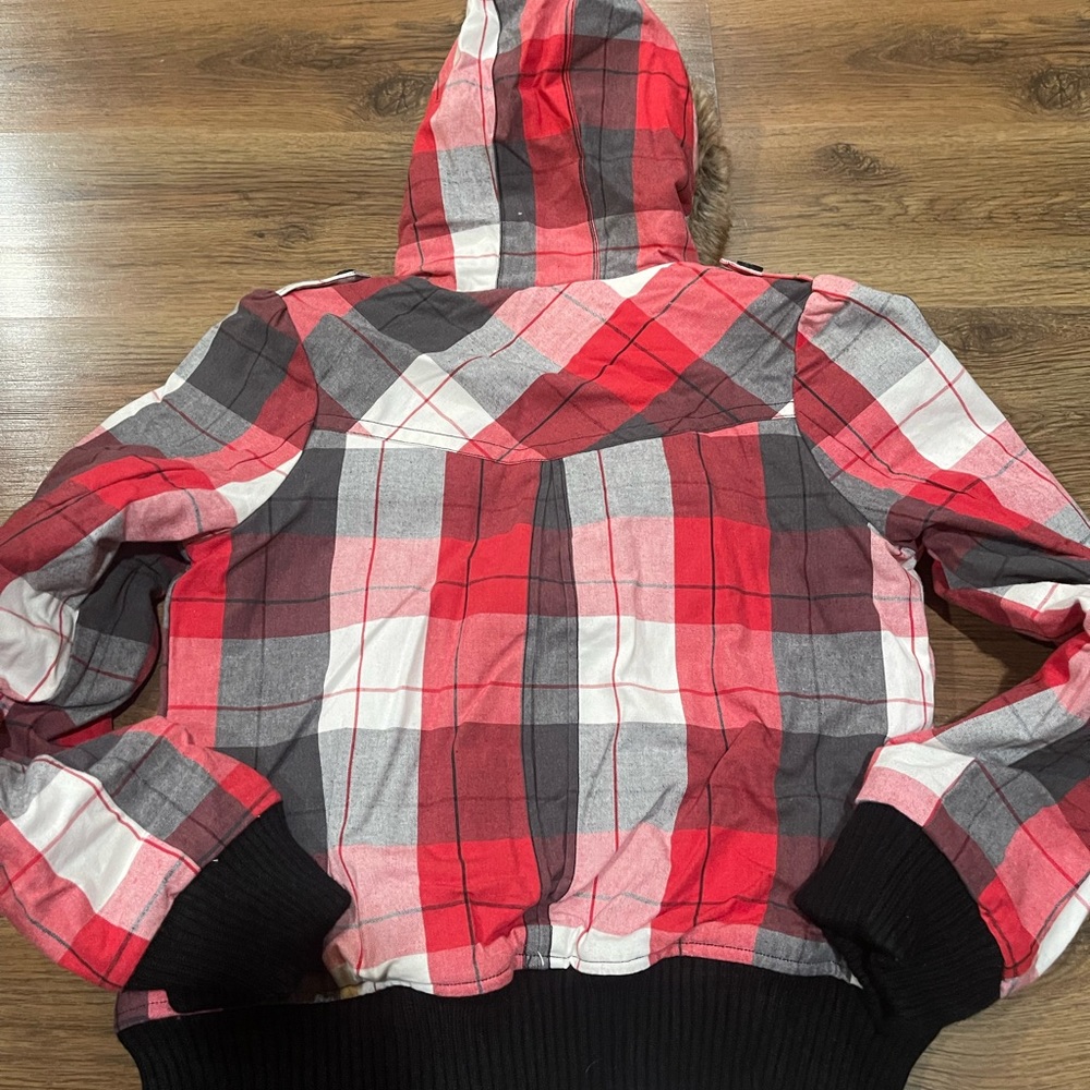 Roxy Checkered Jacket Womens - image 2